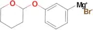 3-(2-Tetrahydro-2H-pyranoxy)phenylmagnesium bromide, 0.25M 2-MeTHF
