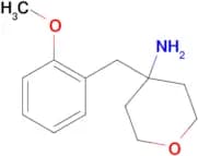 4-[(2-Methoxyphenyl)methyl]oxan-4-amine
