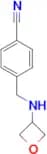 4-[(Oxetan-3-ylamino)methyl]benzonitrile