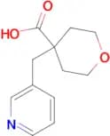 4-(Pyridin-3-ylmethyl)oxane-4-carboxylic acid