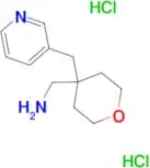 [4-(Pyridin-3-ylmethyl)oxan-4-yl]methanamine dihydrochloride