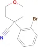 4-(2-Bromophenyl)oxane-4-carbonitrile