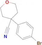 4-(4-Bromophenyl)oxane-4-carbonitrile
