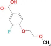 3-Fluoro-4-(2-methoxyethoxy)benzoic acid