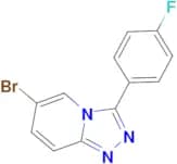 6-Bromo-3-(4-fluorophenyl)-[1,2,4]triazolo[4,3-a]pyridine