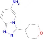 3-(Oxan-4-yl)-[1,2,4]triazolo[4,3-a]pyridin-6-amine