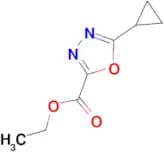 Ethyl 5-cyclopropyl-1,3,4-oxadiazole-2-carboxylate