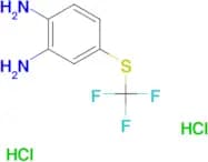 4-((Trifluoromethyl)thio)benzene-1,2-diamine dihydrochloride