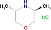 (3S,5S)-3,5-Dimethylmorpholine hydrochloride