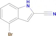 4-Bromo-1H-indole-2-carbonitrile