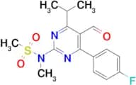 N-(4-(4-Fluorophenyl)-5-formyl-6-isopropylpyrimidin-2-yl)-N-methylmethanesulfonamide
