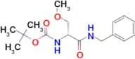 (R)-tert-Butyl 1-(benzylamino)-3-methoxy-1-oxopropan-2-ylcarbamate