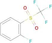1-Fluoro-2-((trifluoromethyl)sulfonyl)benzene