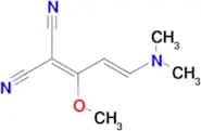 2-(3-(Dimethylamino)-1-methoxyallylidene)malononitrile