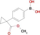 (4-(1-(Methoxycarbonyl)cyclopropyl)phenyl)boronic acid