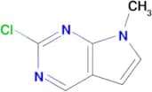 2-Chloro-7-methyl-7H-pyrrolo[2,3-d]pyrimidine