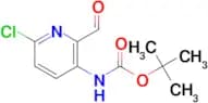 tert-Butyl (6-chloro-2-formylpyridin-3-yl)carbamate