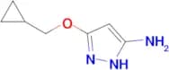 5-(Cyclopropylmethoxy)-1H-pyrazol-3-amine