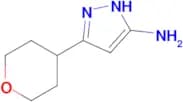 5-(Tetrahydro-2H-pyran-4-yl)-1H-pyrazol-3-amine