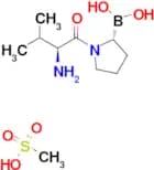 Methanesulfonic acid ((R)-1-((S)-2-amino-3-methylbutanoyl)pyrrolidin-2-yl)boronic acid (1:1)