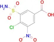 4-Chloro-3-nitro-5-sulfamoylbenzoic acid