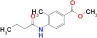 Methyl 4-butyramido-3-methylbenzoate