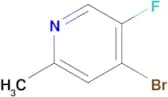 4-Bromo-5-fluoro-2-methylpyridine