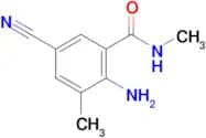 2-Amino-5-cyano-N,3-dimethylbenzamide