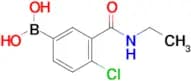 (4-Chloro-3-(ethylcarbamoyl)phenyl)boronic acid