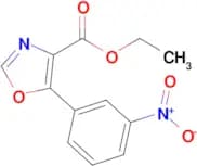 Ethyl 5-(3-nitrophenyl)oxazole-4-carboxylate