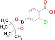 2-Chloro-4-(4,4,5,5-tetramethyl-1,3,2-dioxaborolan-2-yl)benzoic acid