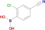 (2-Chloro-4-cyanophenyl)boronic acid