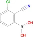 (3-Chloro-2-cyanophenyl)boronic acid