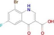 8-Bromo-6-fluoro-4-hydroxyquinoline-3-carboxylic acid