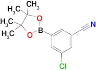 3-Chloro-5-(4,4,5,5-tetramethyl-1,3,2-dioxaborolan-2-yl)benzonitrile