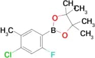 2-(4-Chloro-2-fluoro-5-methylphenyl)-4,4,5,5-tetramethyl-1,3,2-dioxaborolane