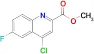 Methyl 4-chloro-6-fluoroquinoline-2-carboxylate