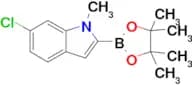 6-Chloro-1-methyl-2-(4,4,5,5-tetramethyl-1,3,2-dioxaborolan-2-yl)-1H-indole