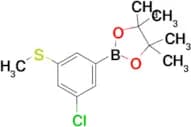 2-(3-Chloro-5-(methylthio)phenyl)-4,4,5,5-tetramethyl-1,3,2-dioxaborolane