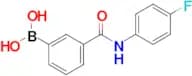 (3-((4-Fluorophenyl)carbamoyl)phenyl)boronic acid