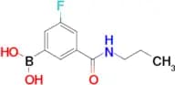 (3-Fluoro-5-(propylcarbamoyl)phenyl)boronic acid