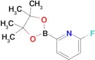 2-Fluoro-6-(4,4,5,5-tetramethyl-1,3,2-dioxaborolan-2-yl)pyridine