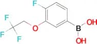 (4-Fluoro-3-(2,2,2-trifluoroethoxy)phenyl)boronic acid