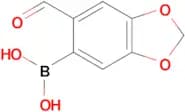 (6-Formylbenzo[d][1,3]dioxol-5-yl)boronic acid