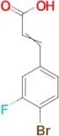 3-(4-Bromo-3-fluorophenyl)acrylic acid