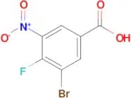 3-Bromo-4-fluoro-5-nitrobenzoic acid