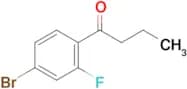 1-(4-Bromo-2-fluorophenyl)butan-1-one