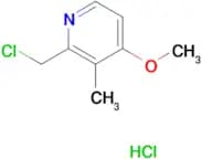 2-(Chloromethyl)-4-methoxy-3-methylpyridine hydrochloride