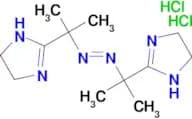 1,2-Bis(2-(4,5-dihydro-1H-imidazol-2-yl)propan-2-yl)diazene dihydrochloride