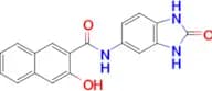 3-Hydroxy-N-(2-oxo-2,3-dihydro-1H-benzo[d]imidazol-5-yl)-2-naphthamide
